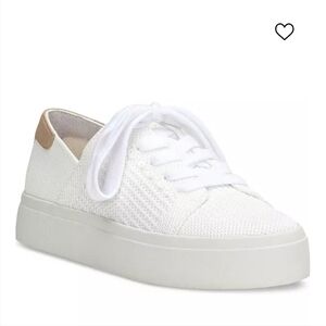 LUCKY BRAND Women's Talena Knit Lace-Up Sneakers EUC Sz 6